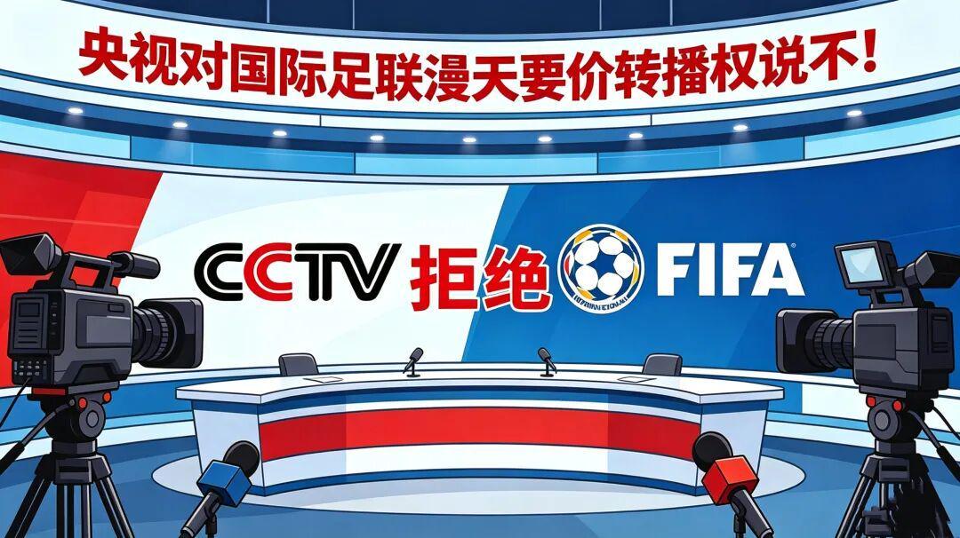 九游体育入口-17倍差价21亿天价，央视拒当冤大头，国际足联的傲慢撞上中国底线